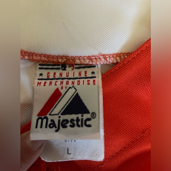 San Francisco Giants majestic vintage Bonds baseball Jersey L - Picture 2 of 4